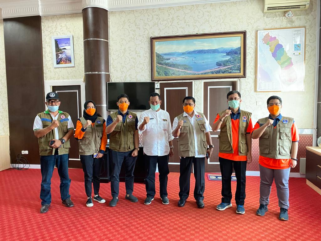 BNPB- RI Ke Pesisir Selatan, Lakukan Verikasi Usulan Penanganan Darurat Batang Lengayang