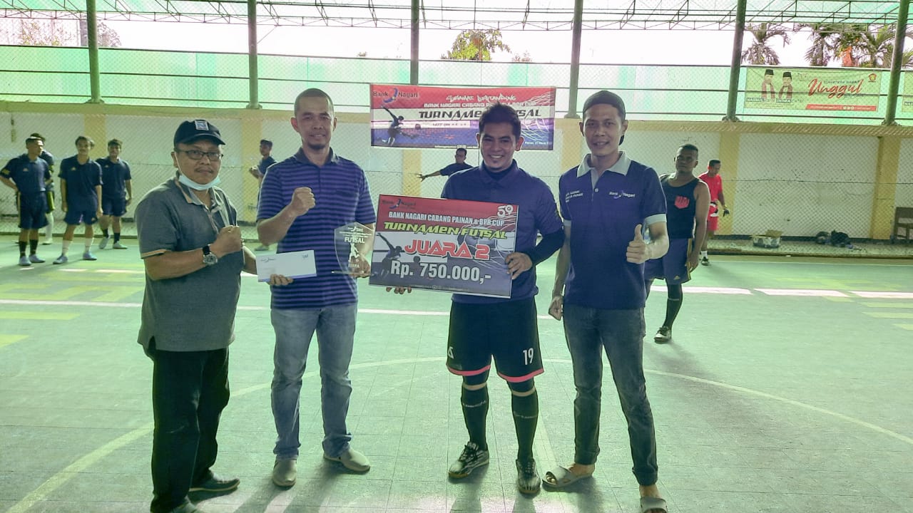 Bank Nagari Painan Gelar Turnamen Futsal Bersama BPR se Pessel 