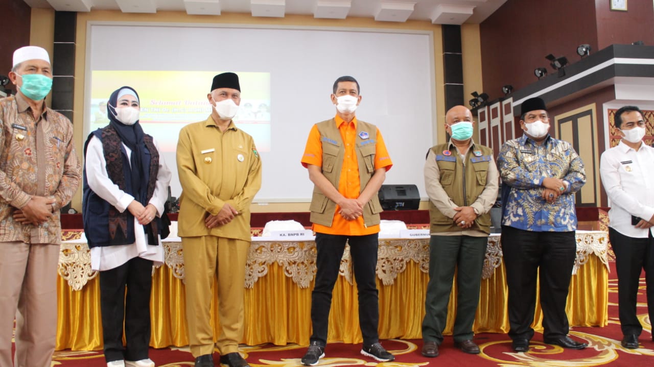Kepala BNPB Lakukan Kunjungan Kerja Ke Pesisir Selatan