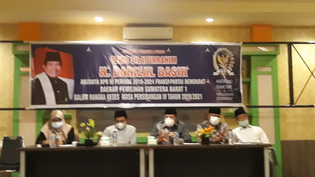 Wabup Rudi Hariyansyah Buka Bersama Dan Silaturrahmi Dengan Anggota DPR RI Darizal Basir