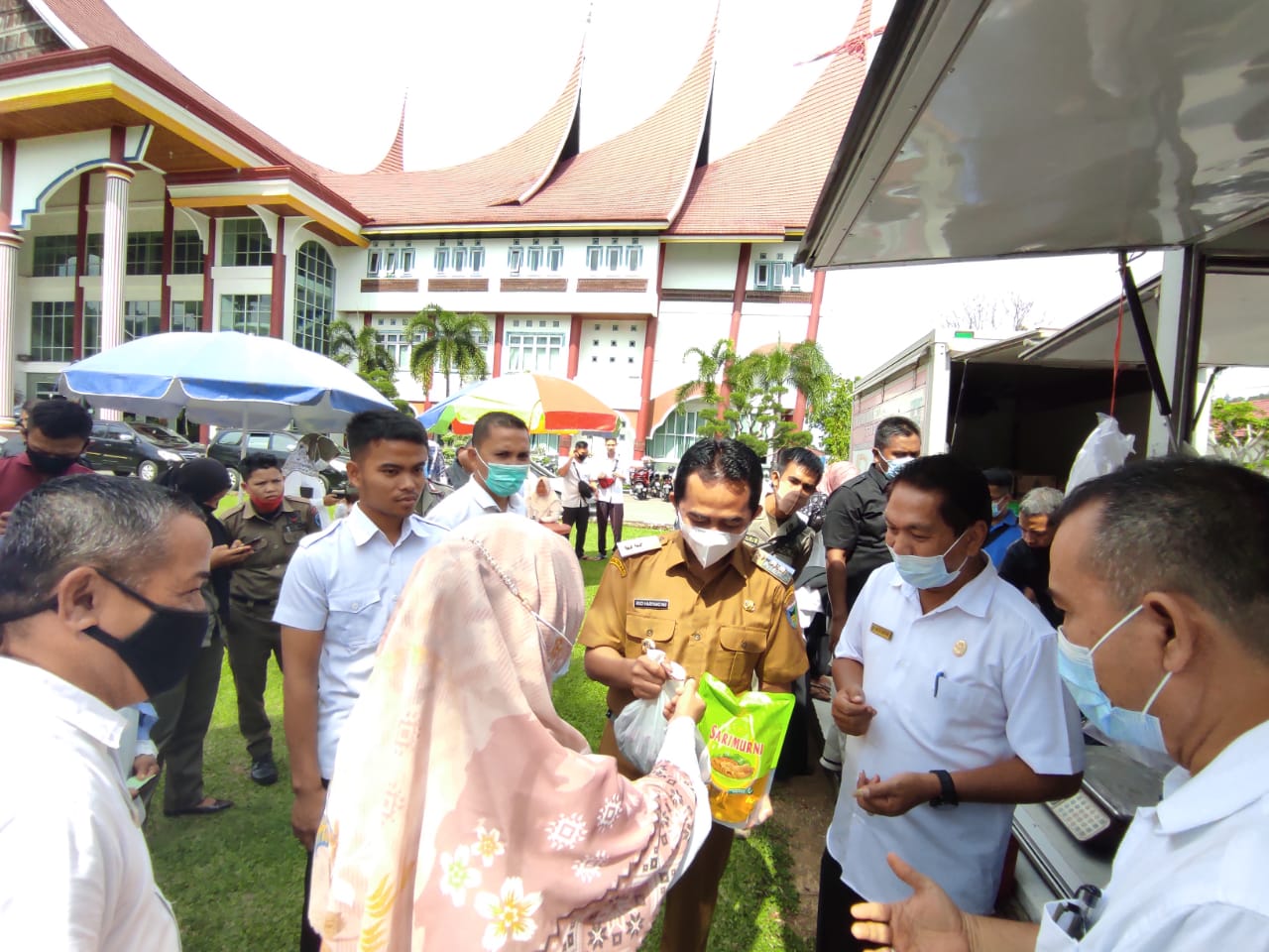 Pemkab Pesisir Selatan Kerjasama Dengan Dinas Pangan Sumbar Gelar Pangan Murah