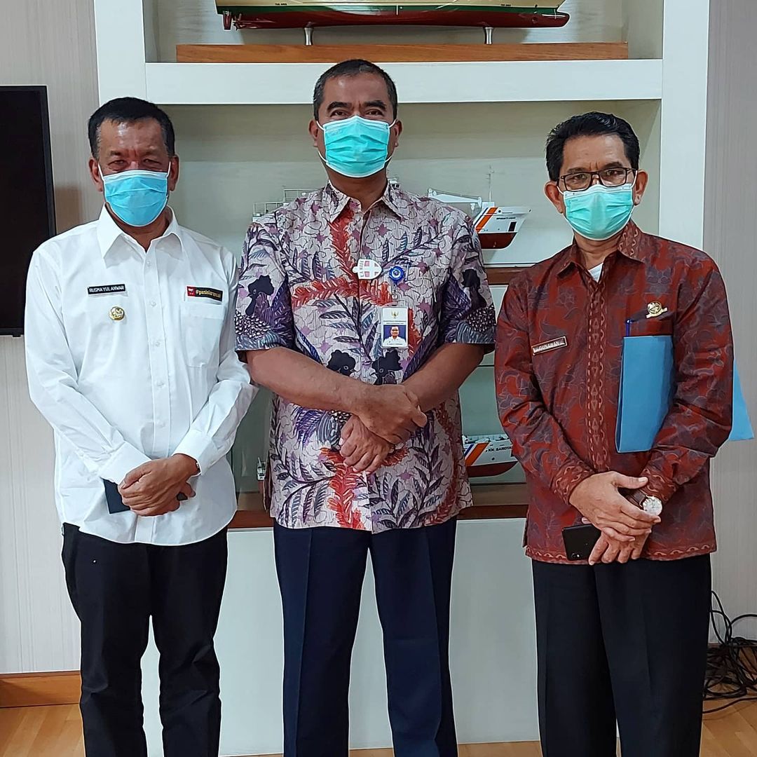 Bupati Usulkan Kelanjutan Pembangunan Pelabuhan Panasahan Painan Pada Kemenhub RI