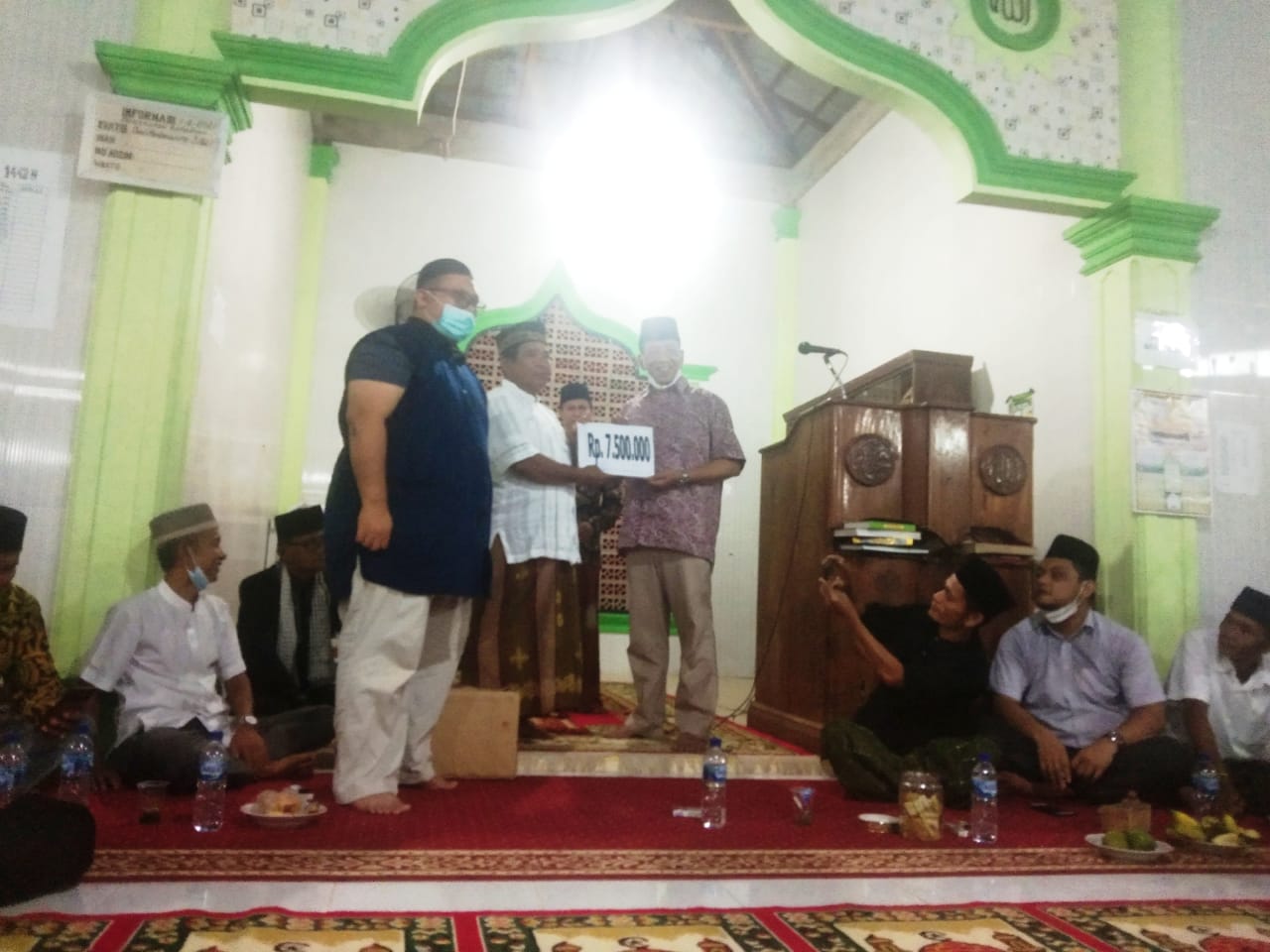 Bupati Pessel Rusma Yul Anwar Safari Ramadhan di Masjid Nurul Huda Lakitan