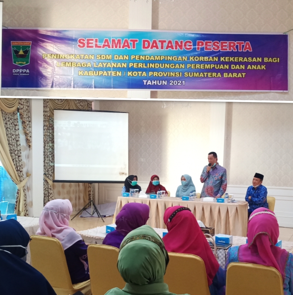 Bupati Buka Sosialisasi Peningkatan SDM Bagi Lembaga Layanan Perlindungan Perempuan Dan Anak