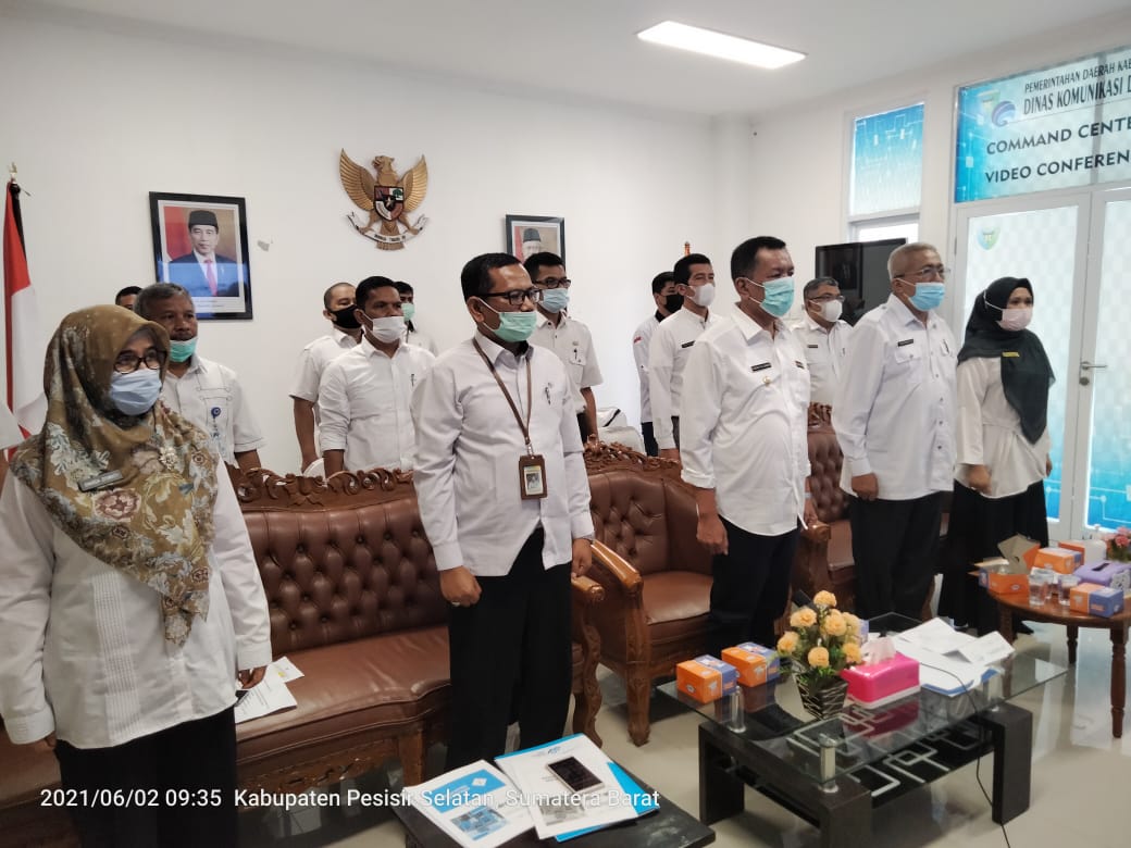 Bupati Lakukan Pencanangan Pendataan Potensi Desa Tahun 2021 Secara Virtual