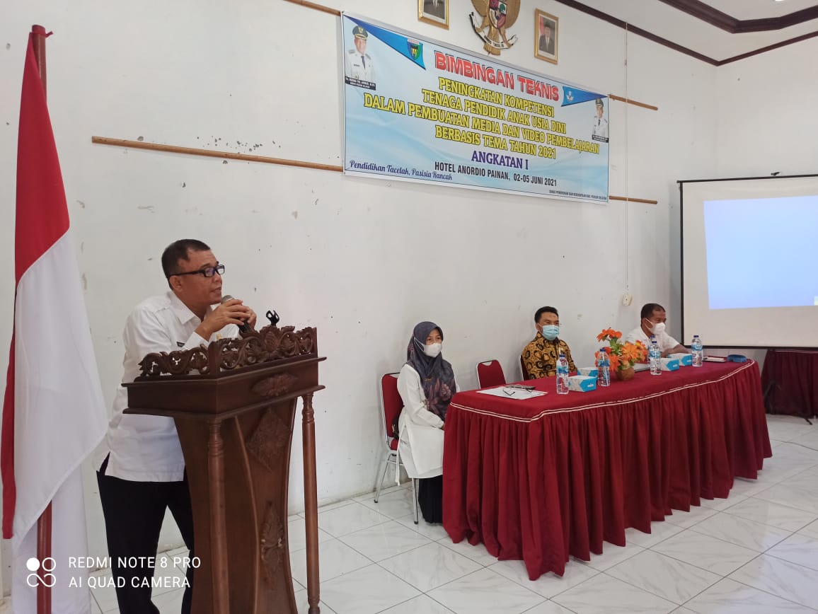 Disdikbud Gelar Bimtek Peningkatan Kompetensi Tenaga Pendidik PAUD