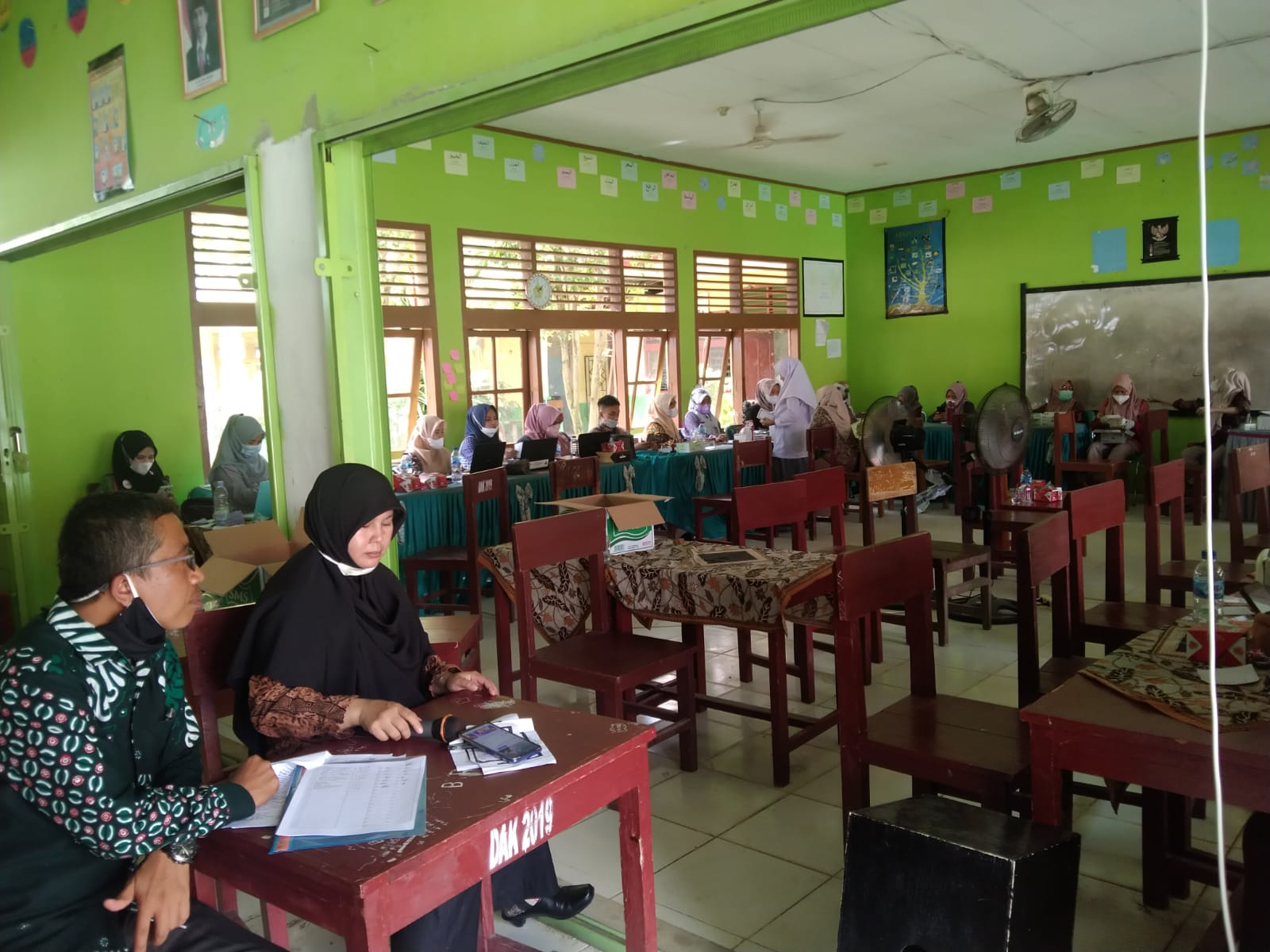 Sembilan Puluh Tiga Persen Pelajar SMAN 1 Painan Sudah Divaksin Covid 19