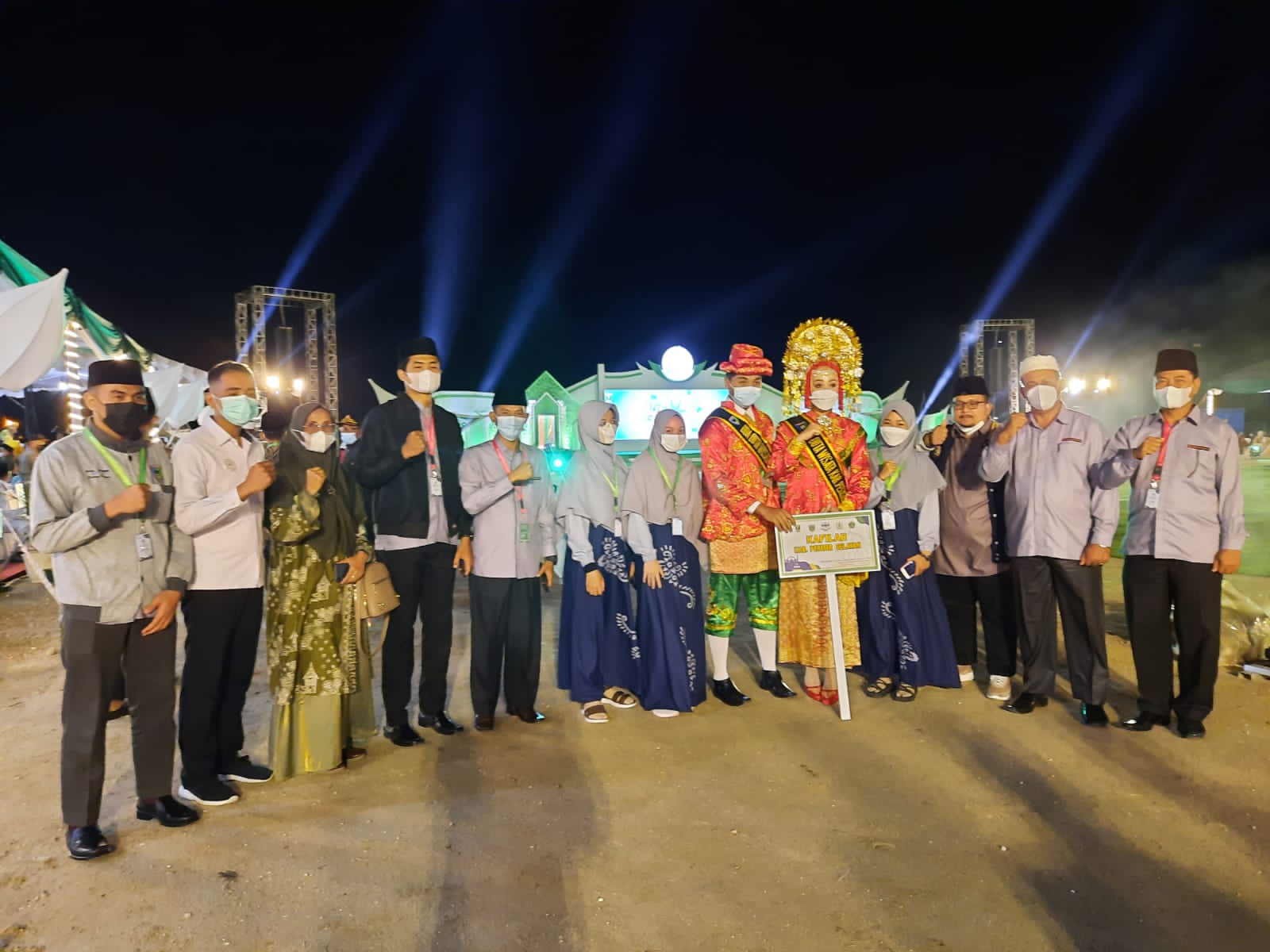 Yolly Aang Sofria Berikan Apresiasi pada Kafilah MTQ Kabupaten Pesisir Selatan