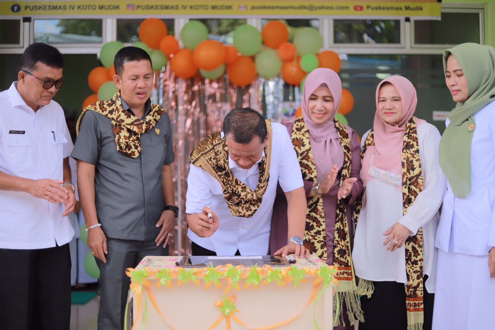 Resmikan Puskesmas, Ini Pesan Bupati Pessel
