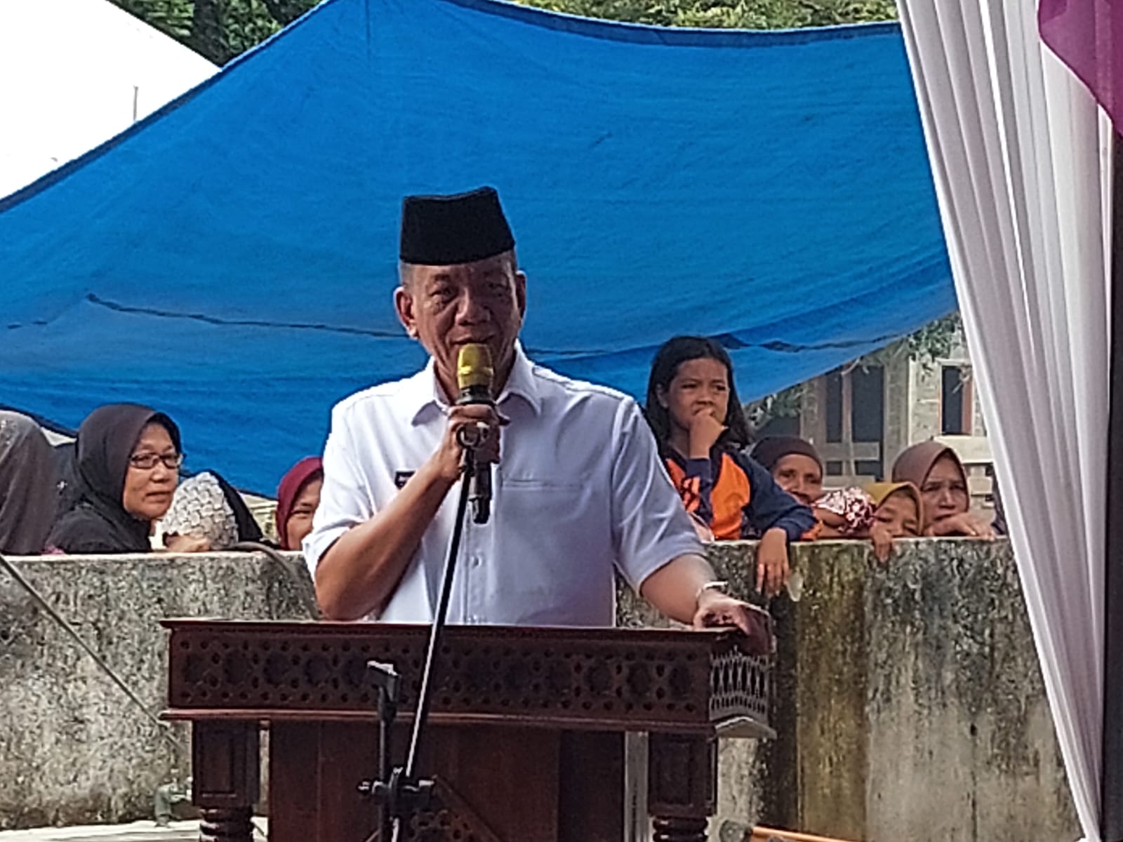 Bupati Rusma Yul Anwar Resmikan Mushala Jadi Masjid di Sariak Gunuang Malelo