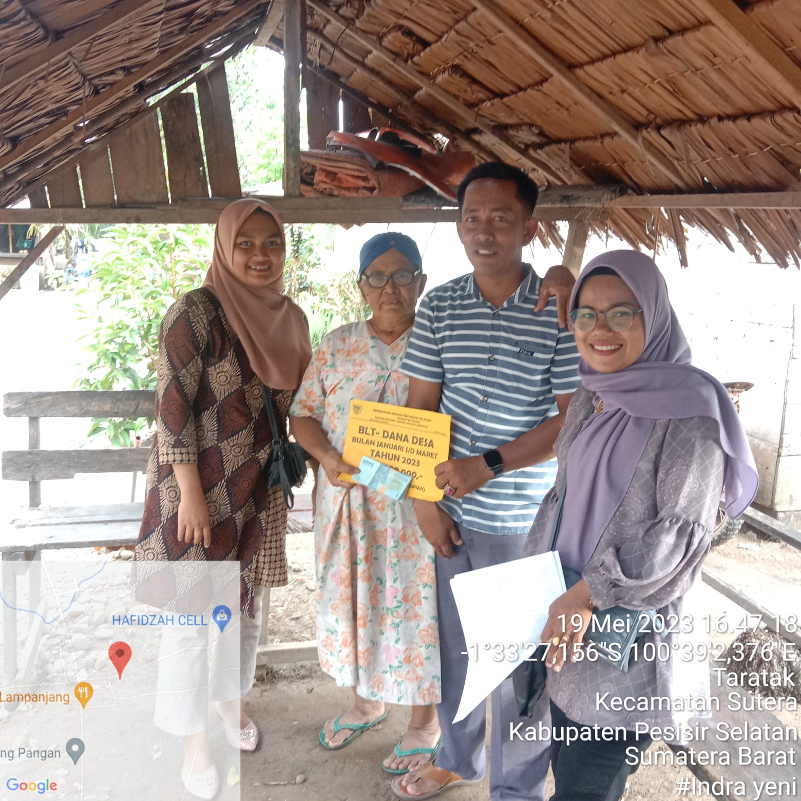 Nagari Rawang Gunung Malelo Surantih Telah Menyalurkan BLT DD Tahap Pertama