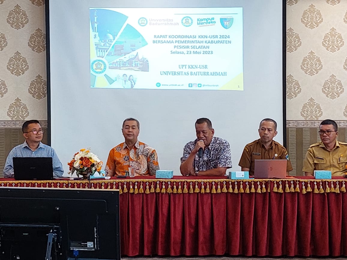 Bupati Pesisir Selatan Melakukan Audiensi dengan Rektor Universitas Baiturrahmah Padang