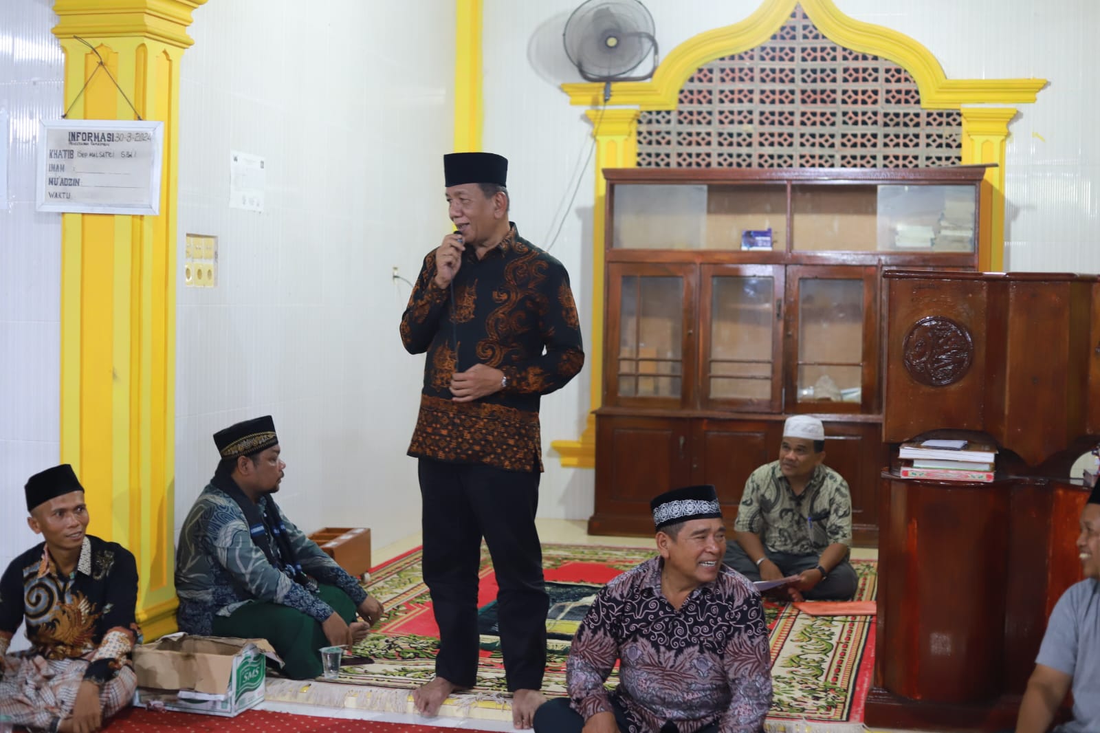 Bupati Rusma Yul Anwar Laksanakan Safari Ramadhan Khusus di Masjid Nurul Huda Lakitan