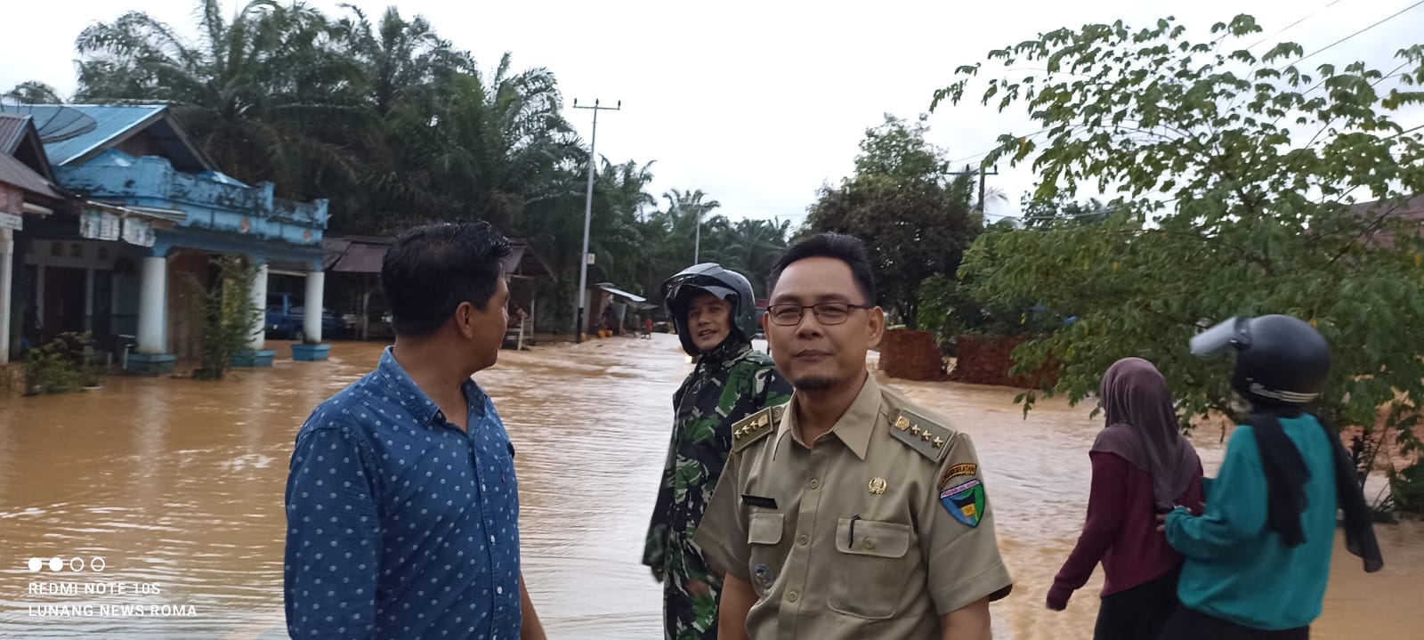 Banjir Kembali Landa Pesisir Selatan, Camat: Tidak Ada Korban Jiwa dan Kerusakkan Berarti