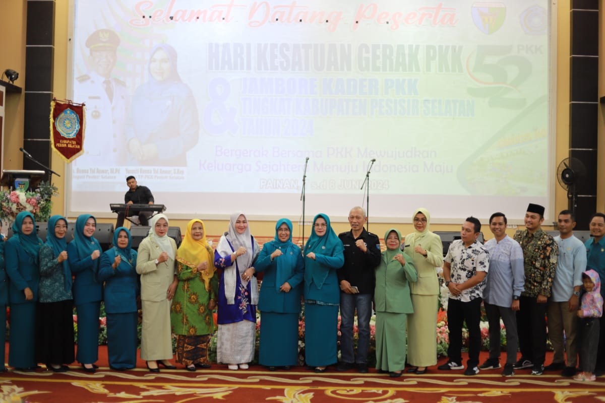 Sekda Mawardi Roska Hadiri Pembukaan Jambore Kader PKK 