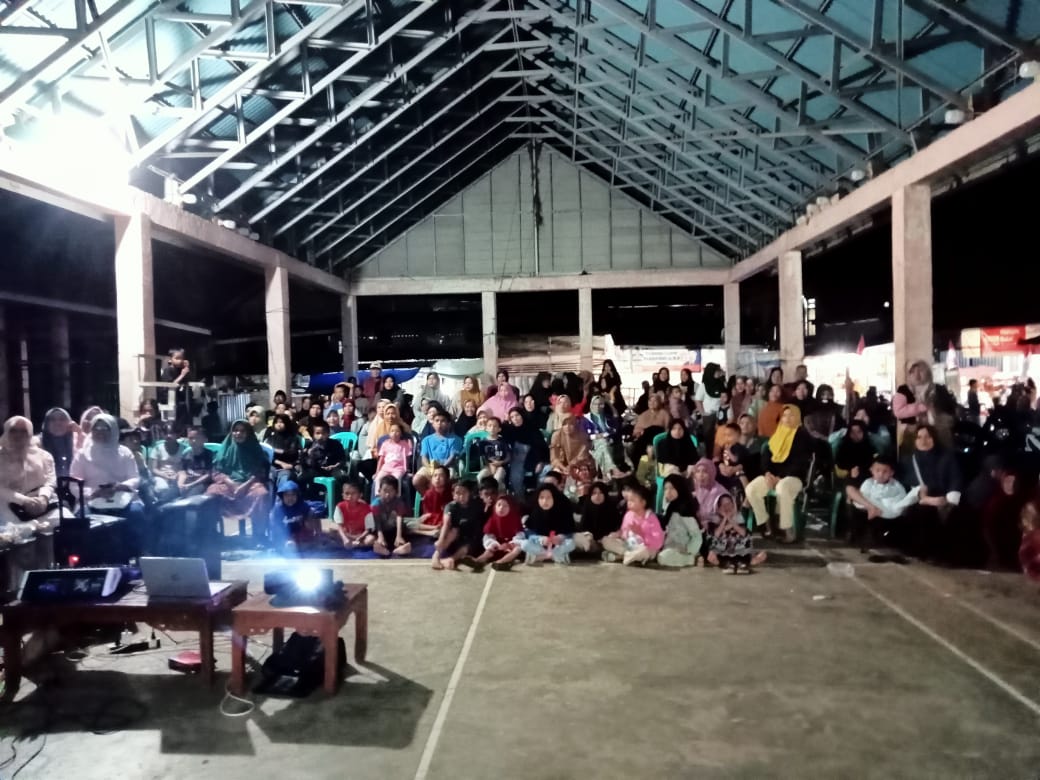 Dinas Perpustakaan dan Kearsipan  Pesisir Selatan Bersama Satgas TMMD  Gelar Layanan Literasi  Anak