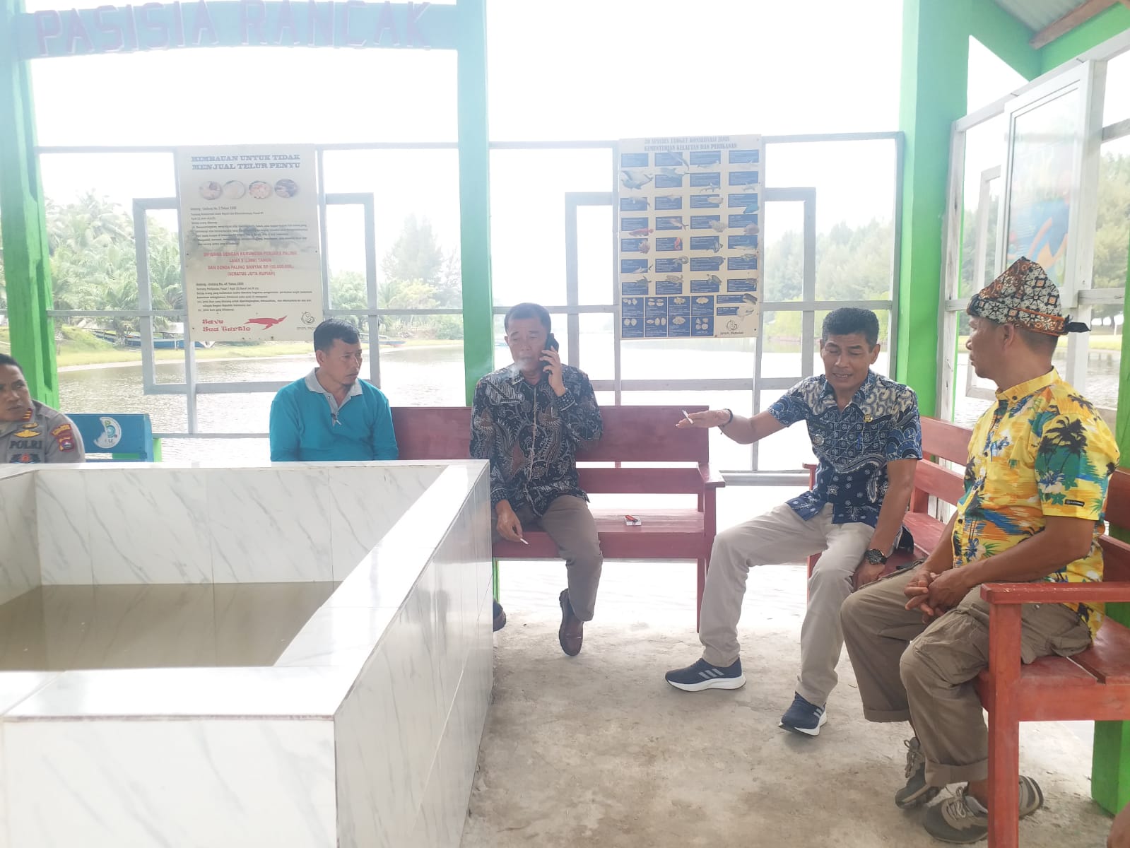 Disparpora Pesisir Selatan Lakukan Pertemuan dengan  Pelaku Wisata Amping Parak