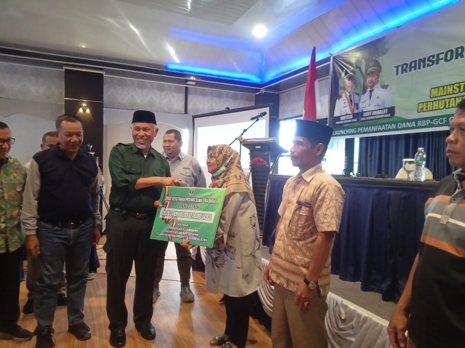 Gubernur Mahyeldi Ansharullah Buka Workshop Transformasi Hijau di Pesisir Selatan