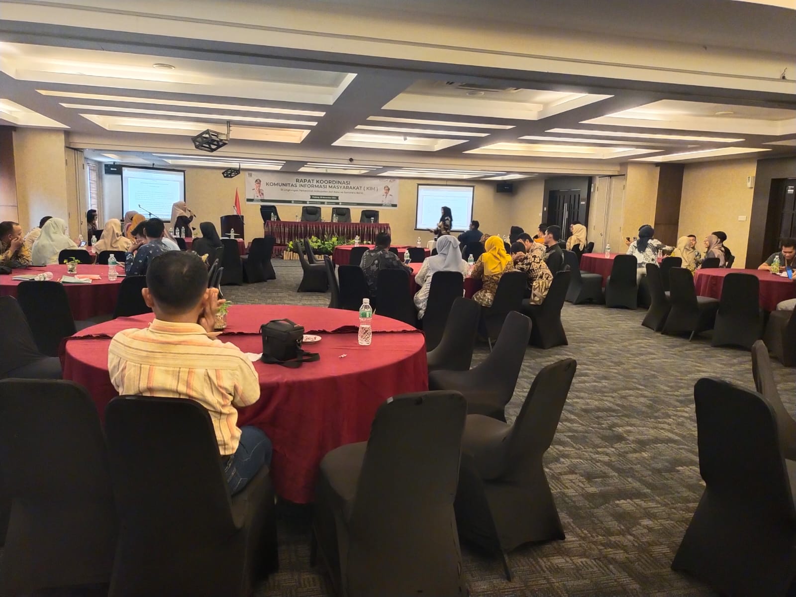 Rakor KIM se-Sumatera Barat, Website Kompasnagari.kim.id Nagari Amping Parak Jadi Rujukan