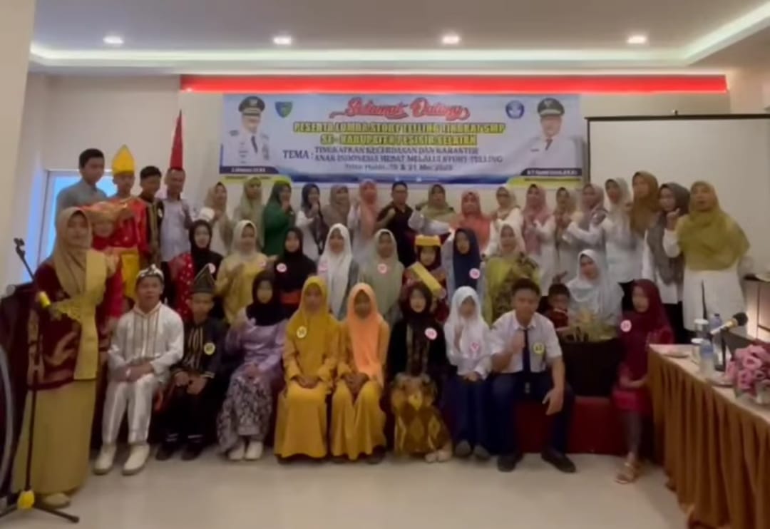 Tingkatkan Karakter dan Bahasa Inggris, Disdikbud Pessel Sukses Gelar Lomba Story Telling Tingkat SMP