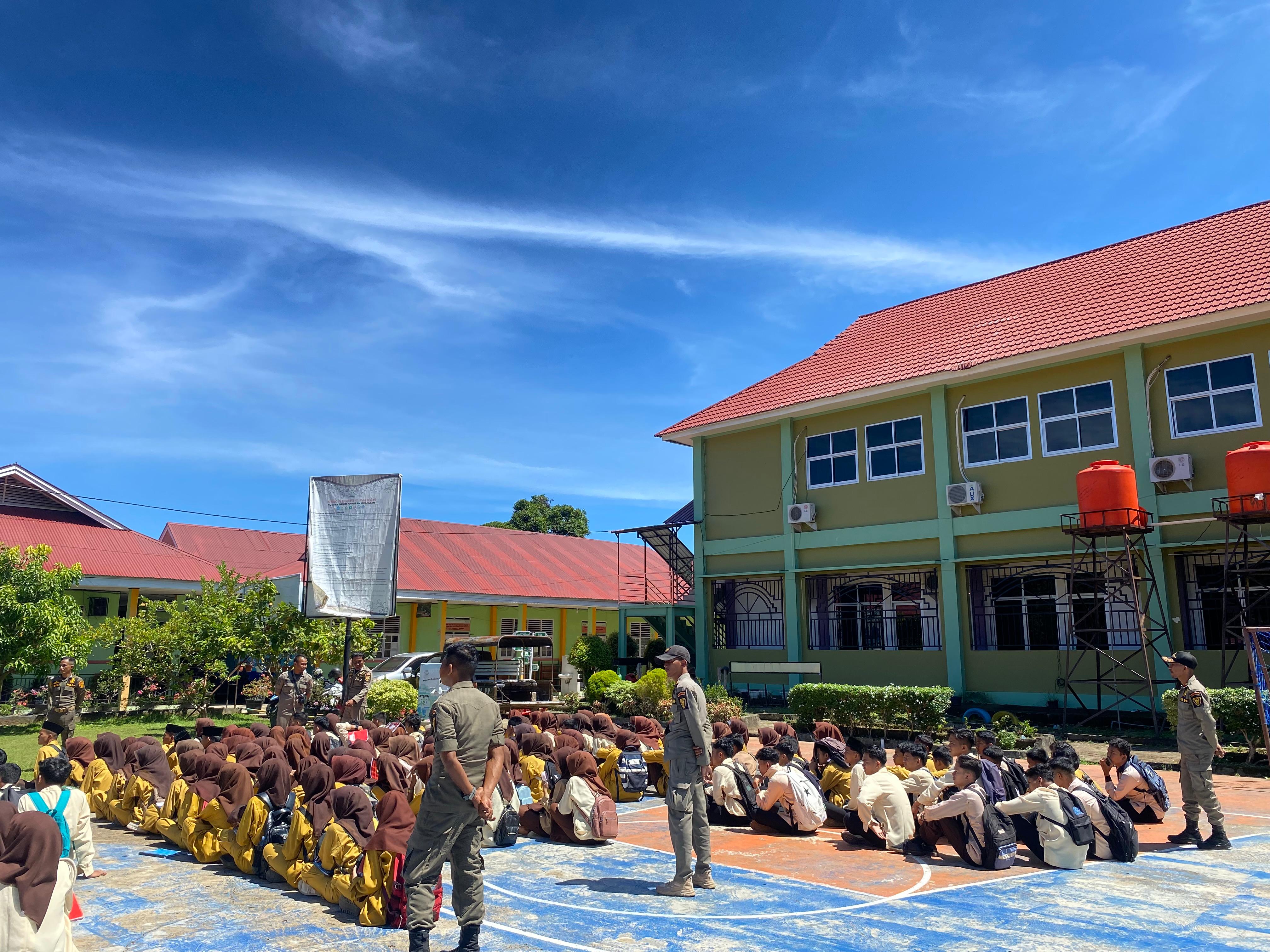 Lewat Program Goes To School, Satpol PP Pessel Tanamkan Nilai Kedisiplinan dan Taat Hukum ke Kalangan Pelajar