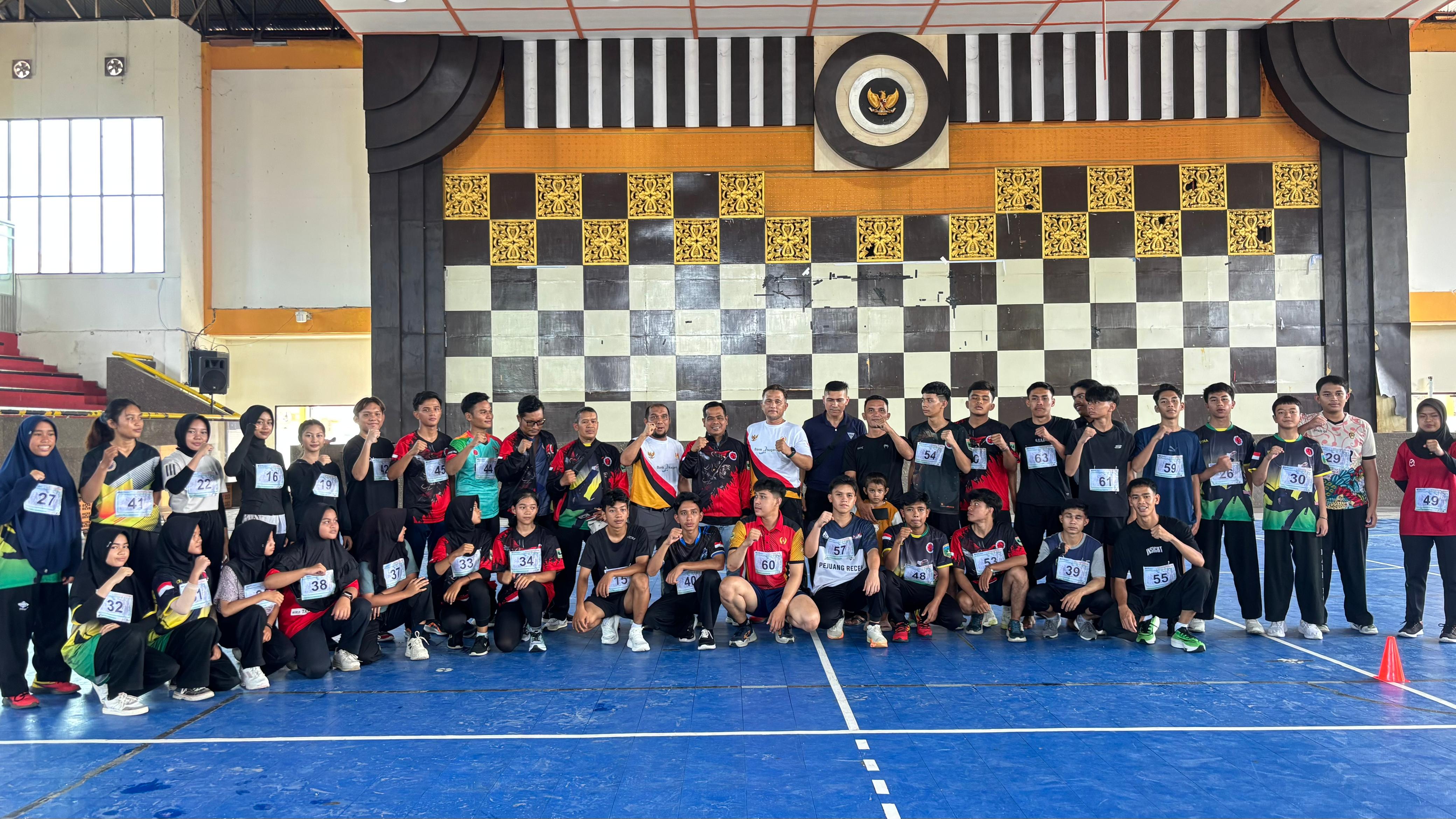 Risnaldi Ibrahim Buka Pre Test Atlet Jelang Kejurnas VIII Surabaya