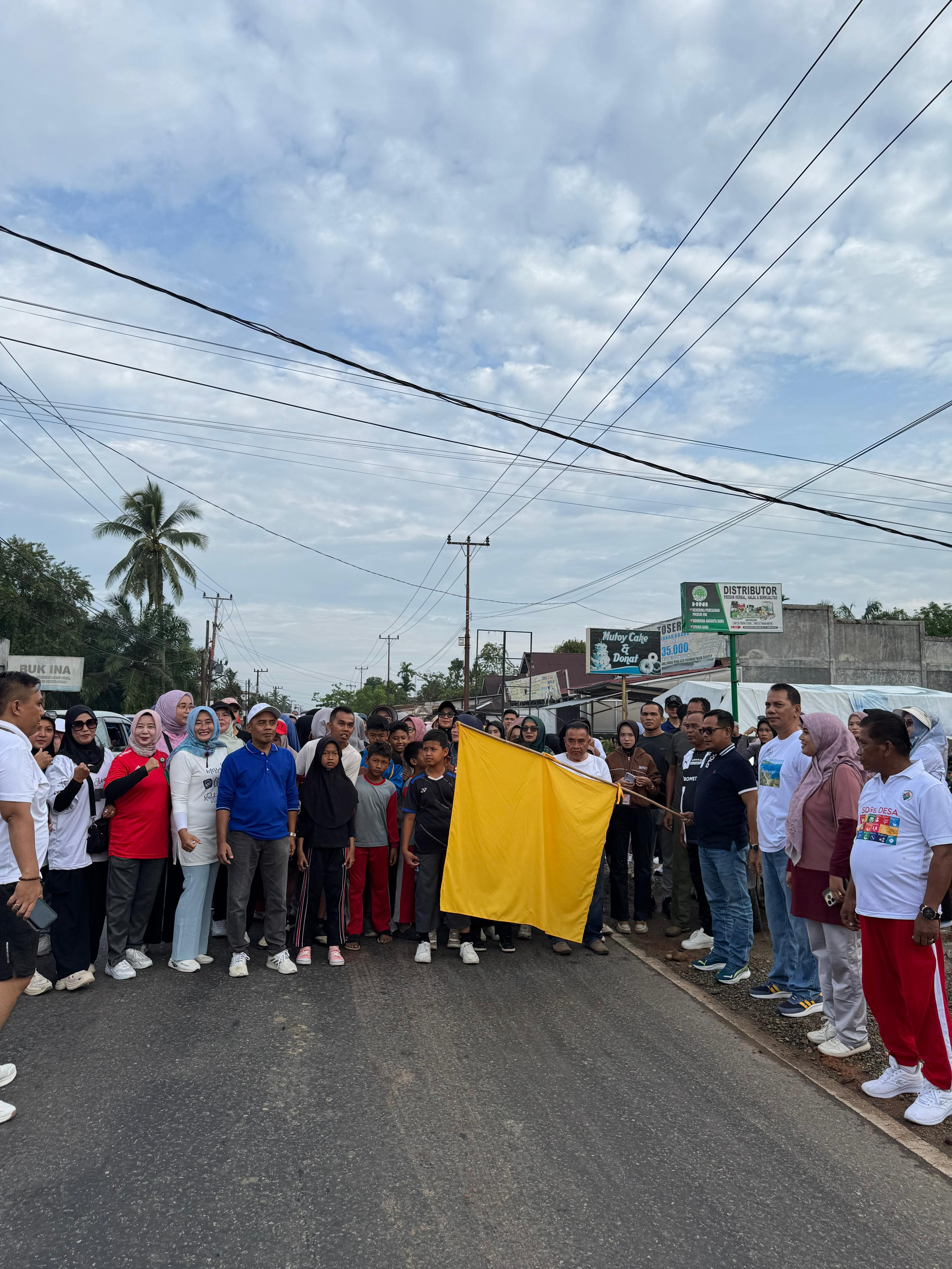 Wabup Risnaldi Dorong Jalan Sehat Linggo Healthy Jadi Gerakan Kolektif Hidup Sehat