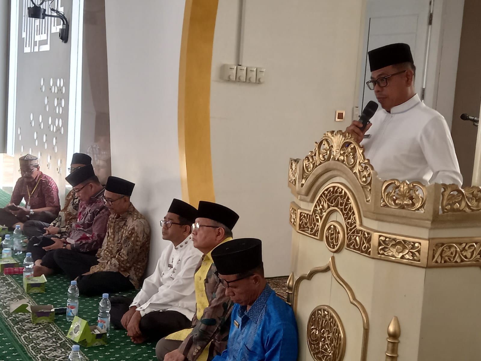 Wabup Risnaldi Buka Pelatihan Imam dan Guru Al Qur’an di Masjid Hidayatullah Tarusan