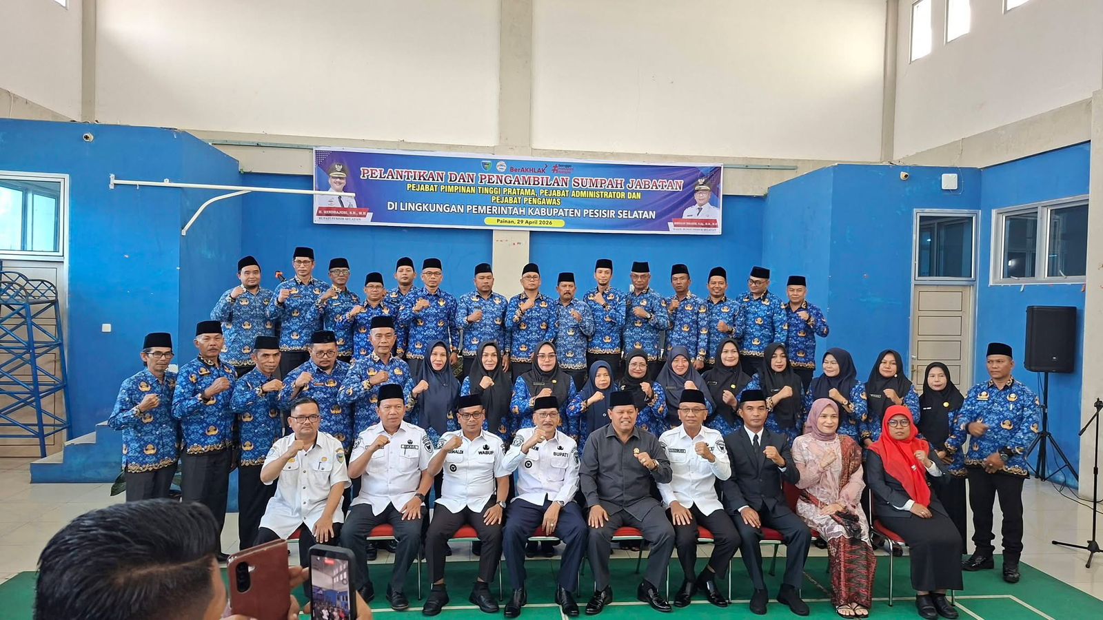 Resmi Dilantik, Mantan Camat Tapan Syamwil Kini Nahkodai Dinas Koperasi dan UKM Pesisir Selatan