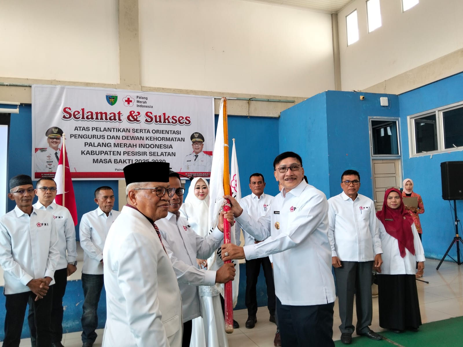 Risnaldi Ibrahim Nahkodai PMI Pesisir Selatan 2025–2030, Siap Perkuat Aksi Kemanusiaan dan Kebencanaan