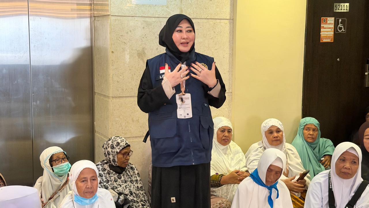 Suhu Makkah Capai 47 Derajat, Lisda Hendrajoni Ingatkan Jemaah Haji Jaga Stamina Jelang Armuzna