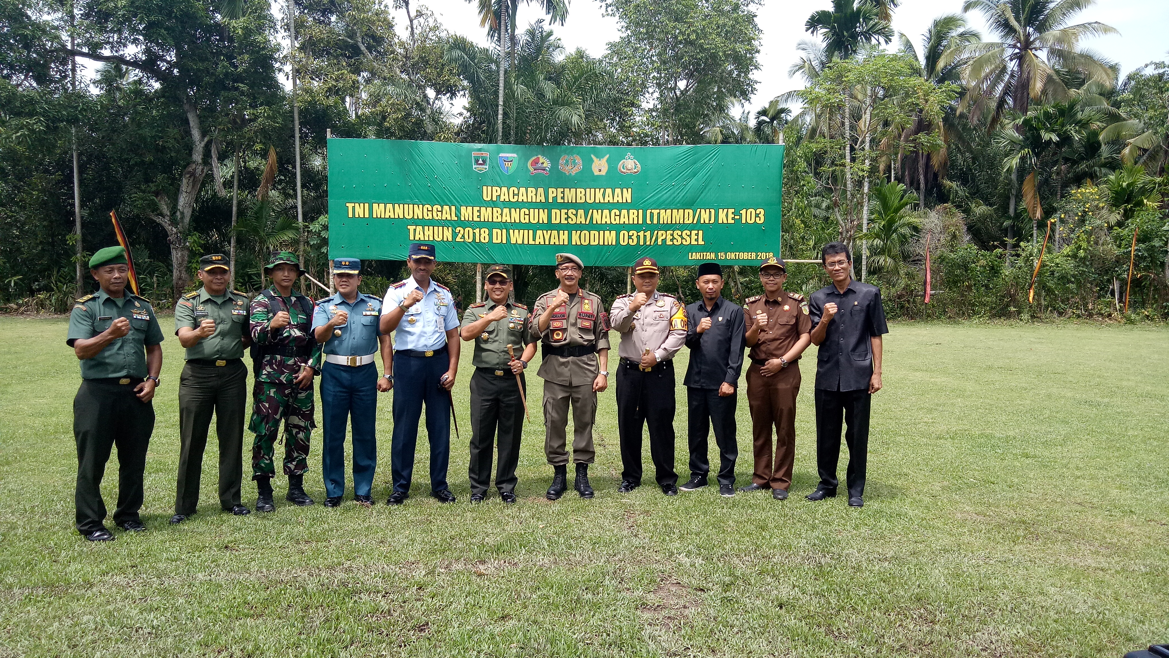 TMMD ke 103 di Pessel, Sepanjang 4.500 Meter Jalan Baru Akan Dibuka di Lakitan