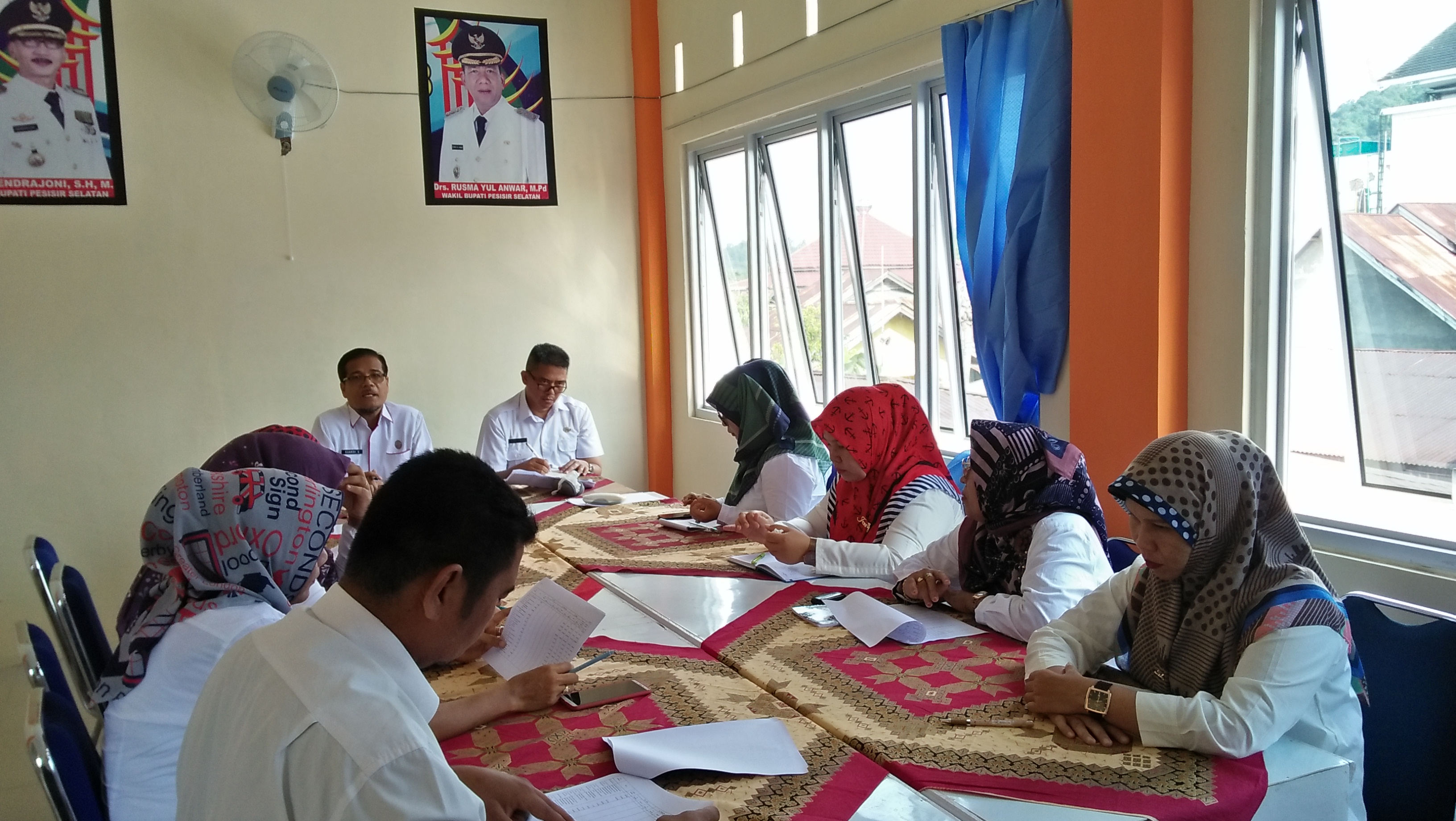 DPMPPTSP Pessel Gelar Rapat Monitoring dan Evaluasi Kegiatan Triwulan 1