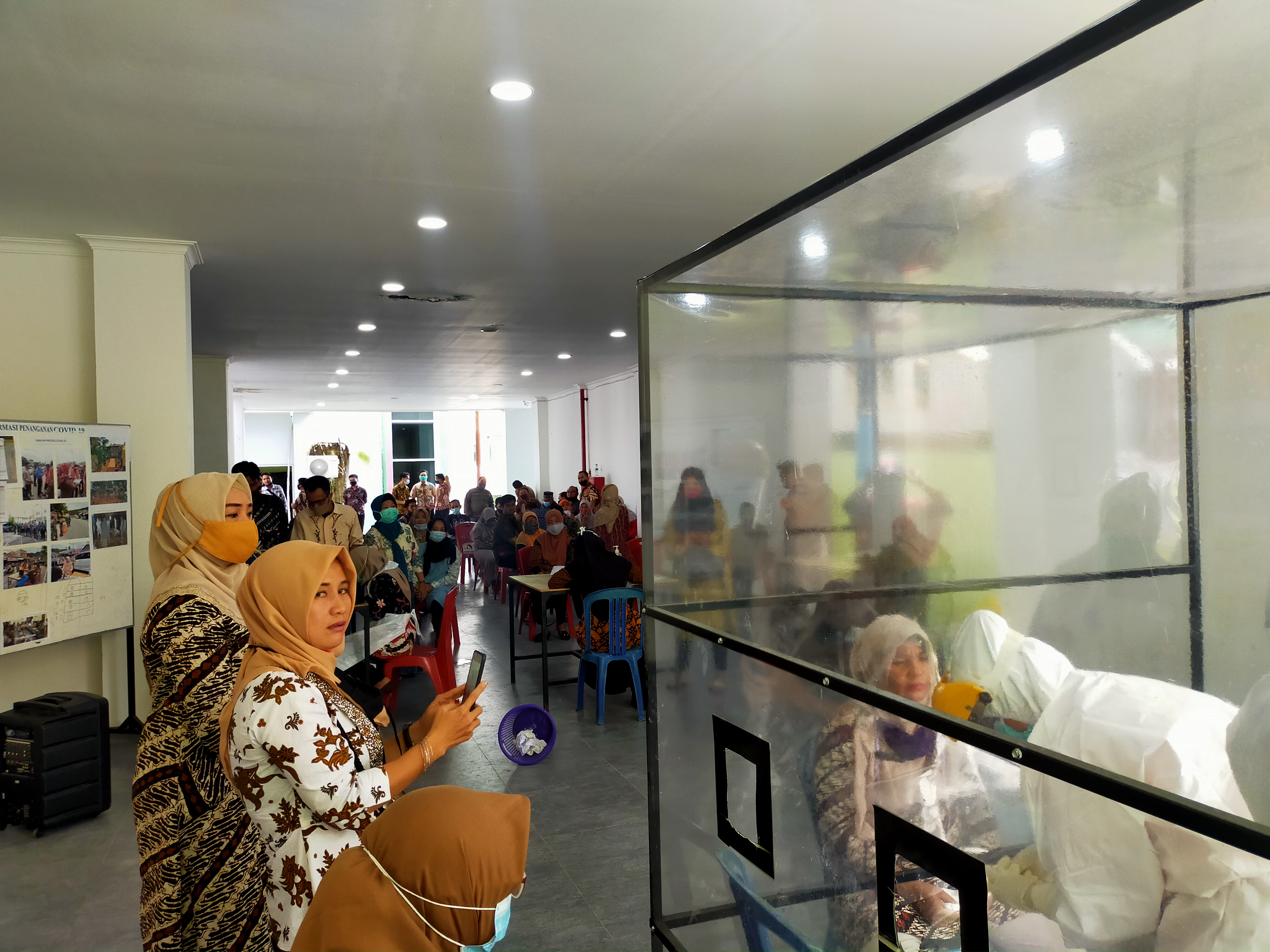 Sudah 12 OPD Dihari Ketiga Melakukan Test Swab PCR ASN Non ASN