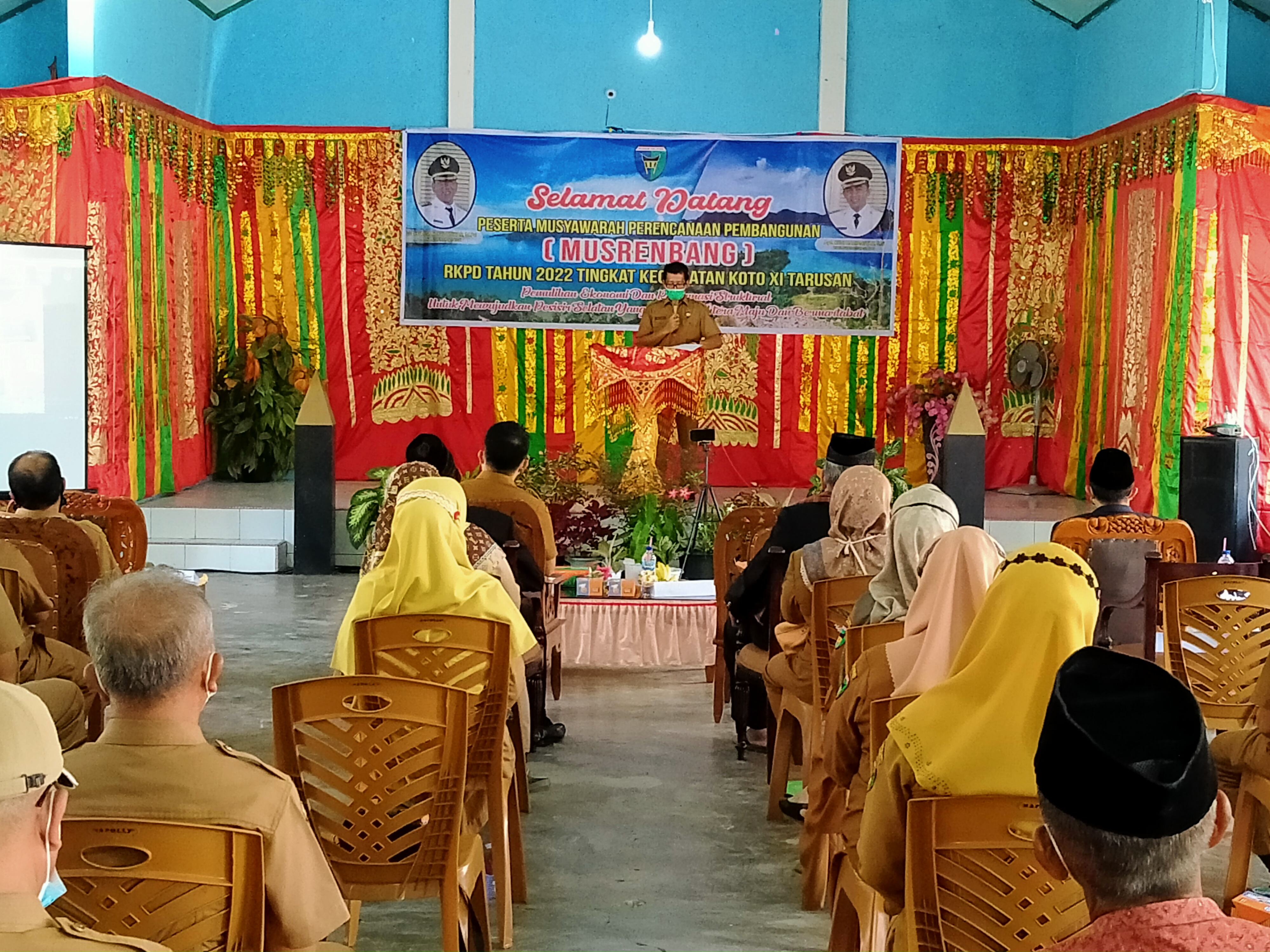 Kepala Bapedalitbang Buka Musrenbang RKPD Kecamatan Koto XI Tarusan