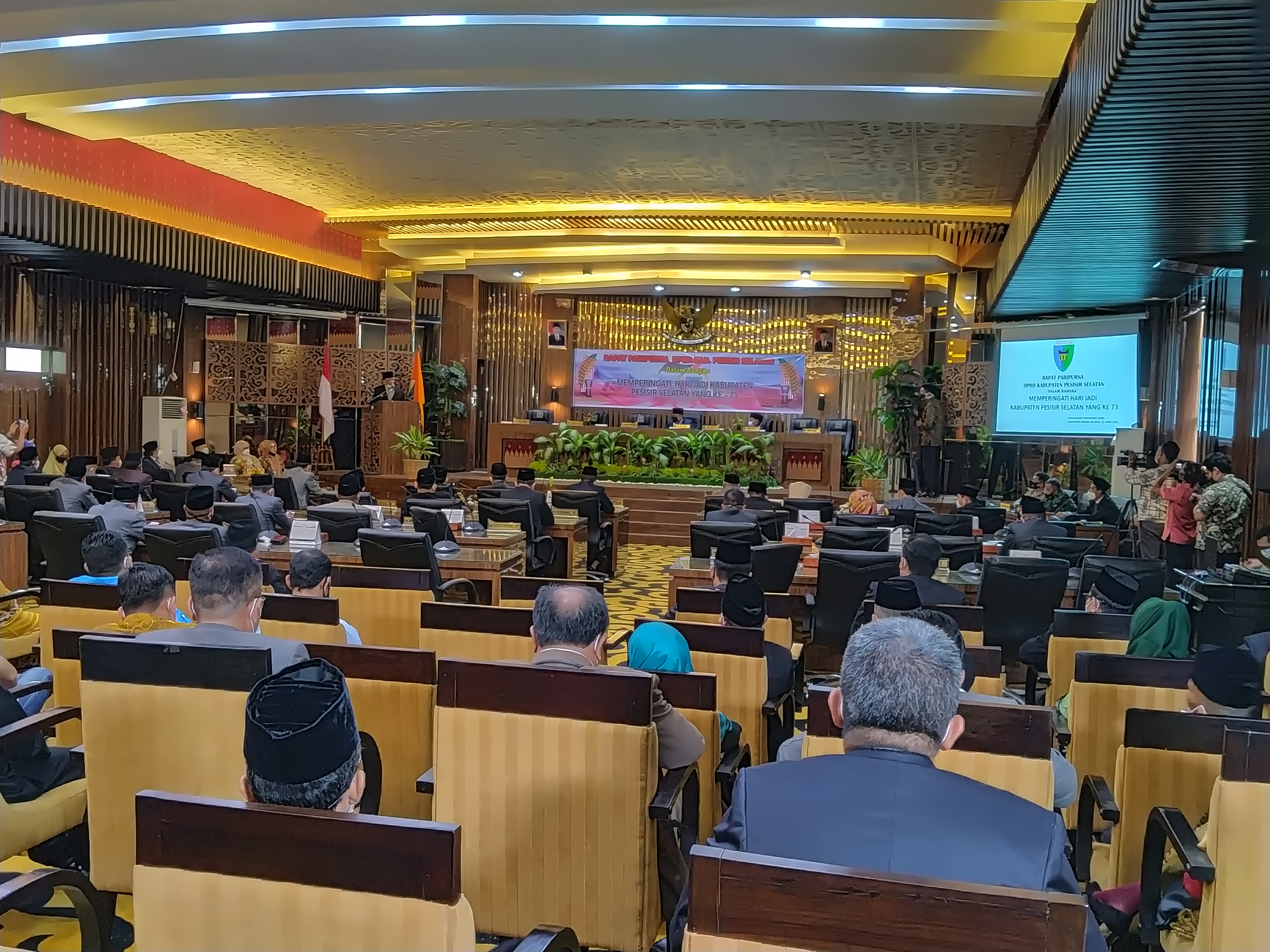 Rapat Paripurna Peringatan Hari Jadi Kabupaten Pesisir Selatan ke-73 Berlangsung Khidmat