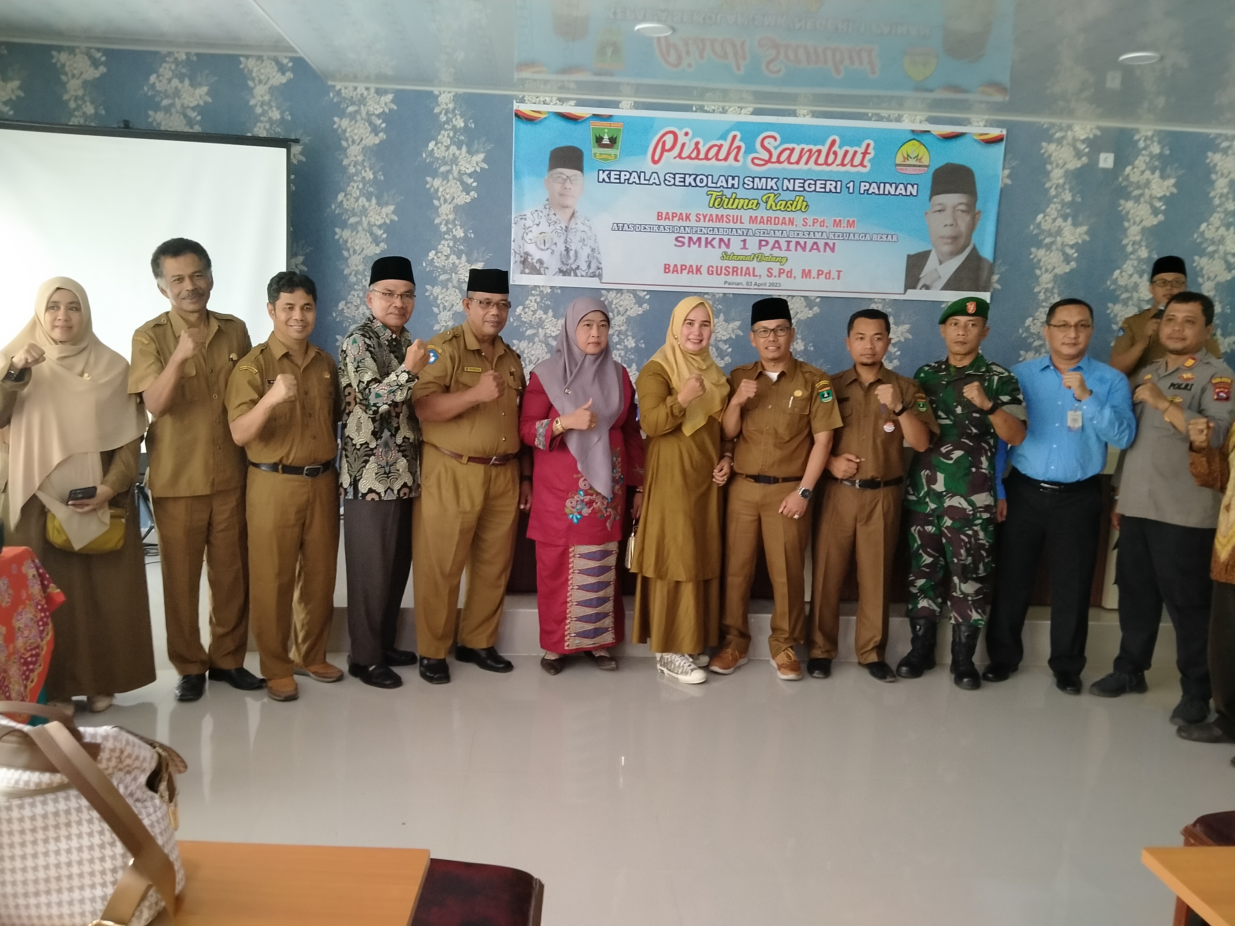 SMKN 1 Painan Laksanakan Pisah Sambut Kepala Sekolah 