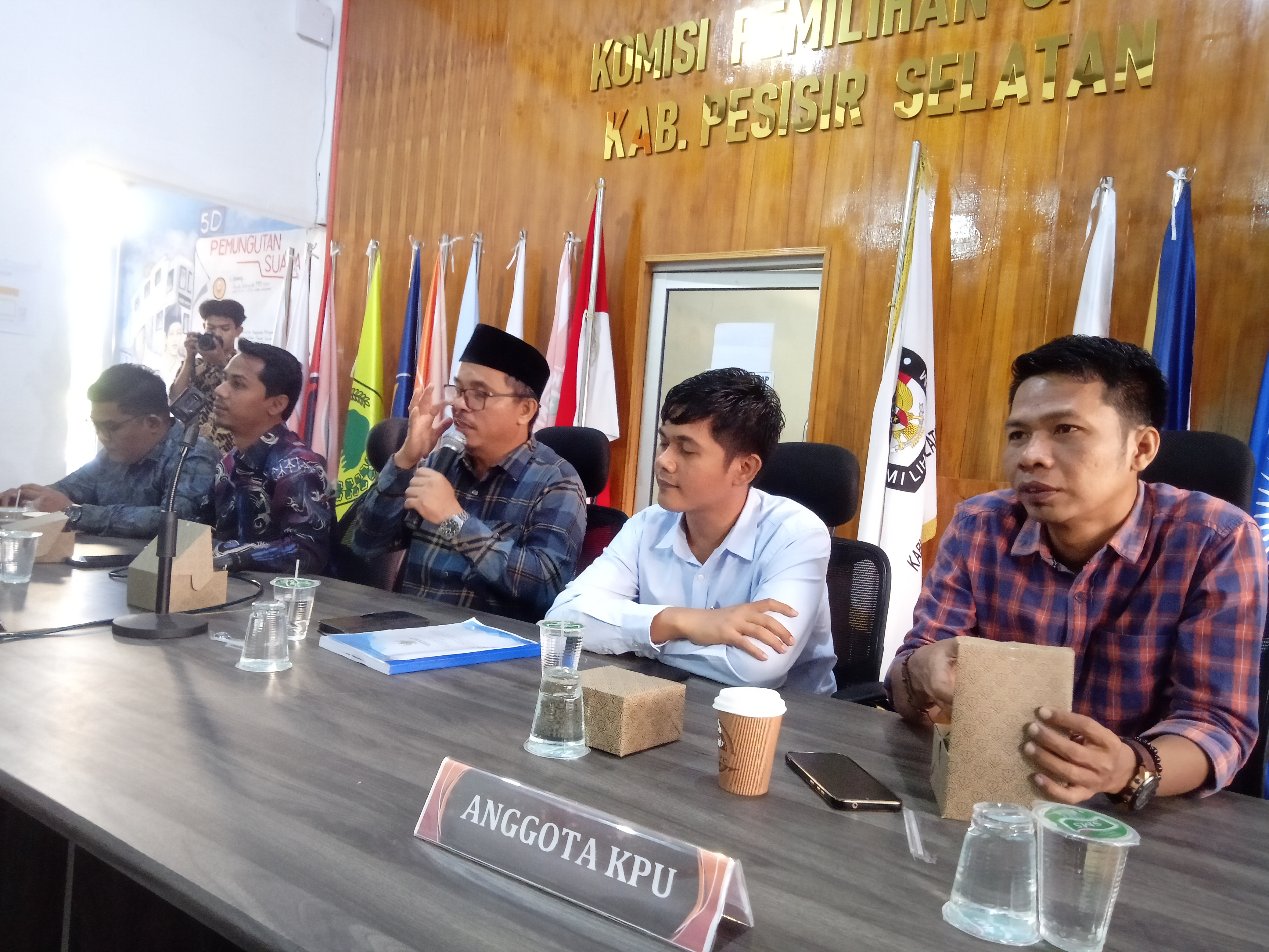 KPU Pessel Gelar Sosialisasi Tahapan Pemilihan Serentak Nasional 2024