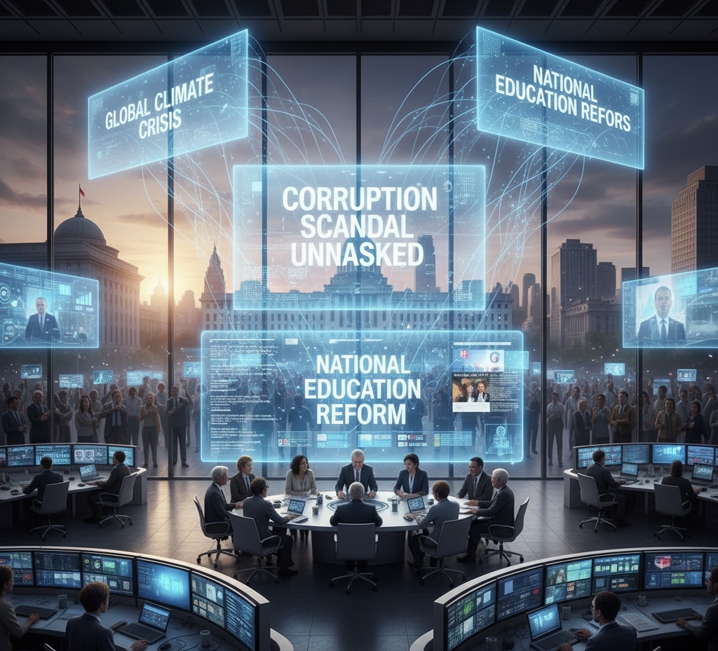 Agenda Setting Media Massa: Studi Kasus Peran Pers dalam Pembentukan Isu Prioritas Nasional