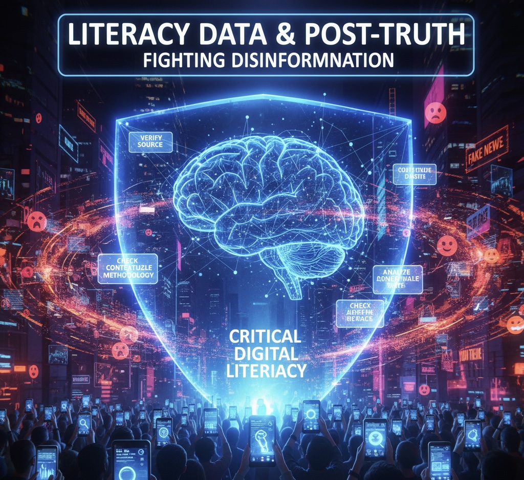 Literasi Data dan Post-Truth: Melawan Disinformasi melalui Critical Digital Literacy