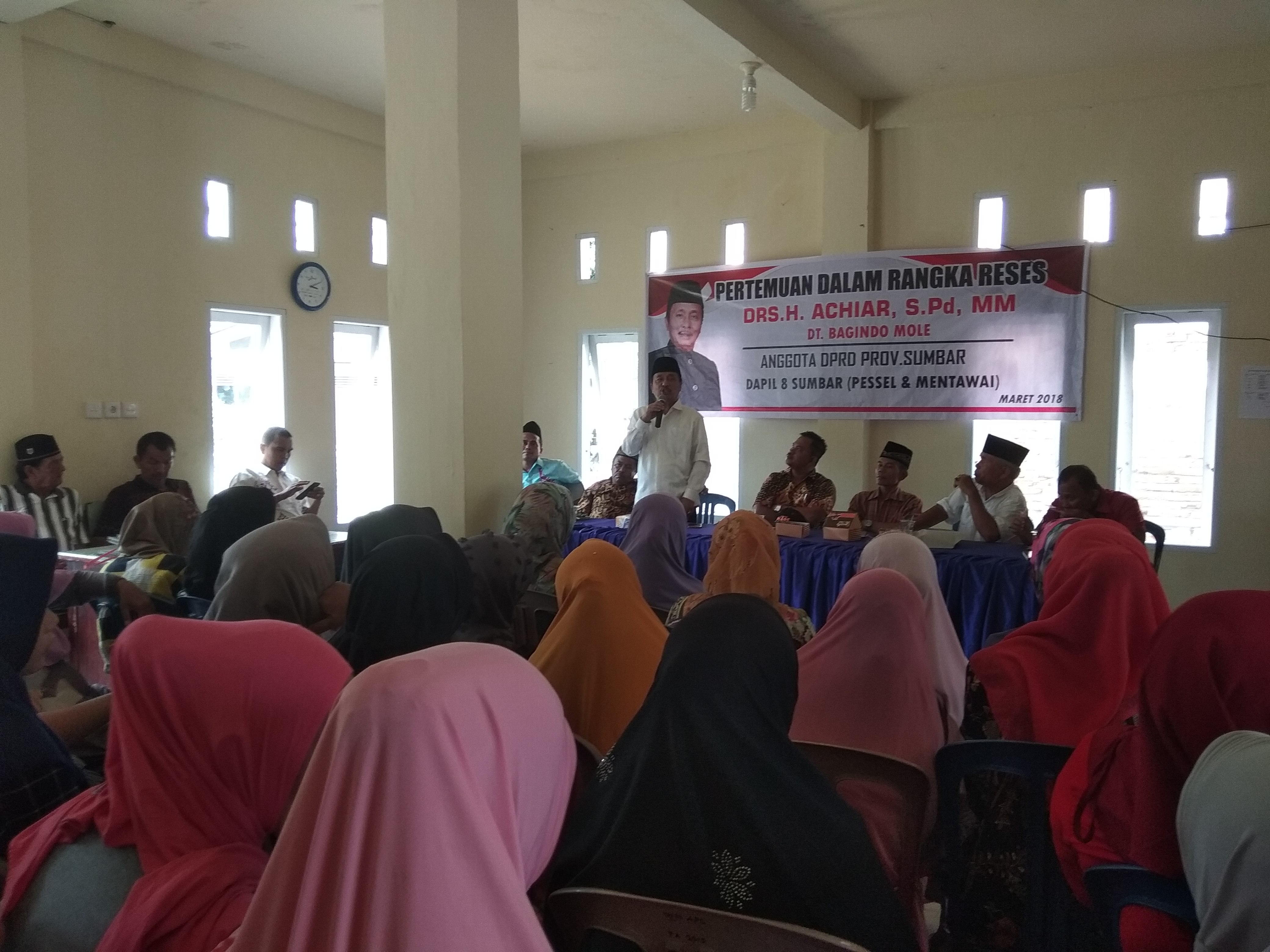 Reses Achiar ke Tarusan : Pembinaan Pariwisata Harus Terus Dilakukan 