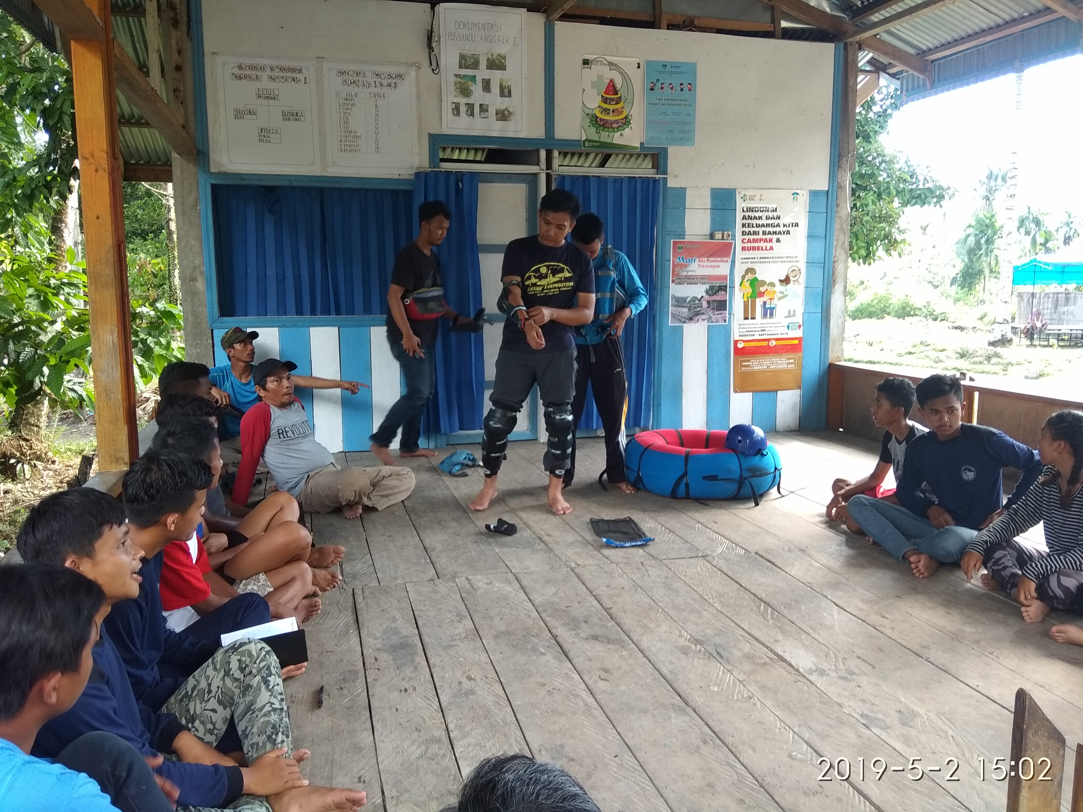 Pokdarwis Limau Gadang Dilatih Menjadi Pemandu Wisata Arung Jeram 