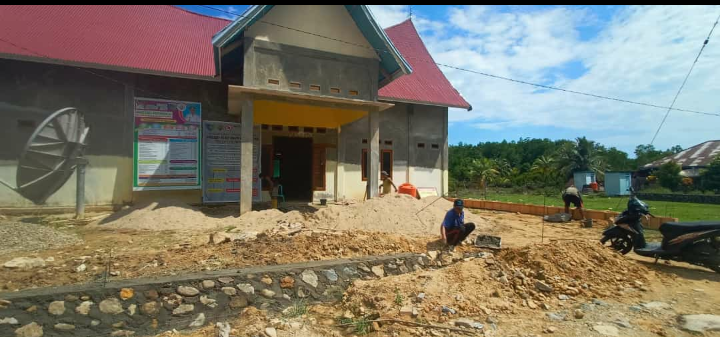 Nagari Sungai Nyalo Mudiak Aie Bangun Gedung Serba Guna 