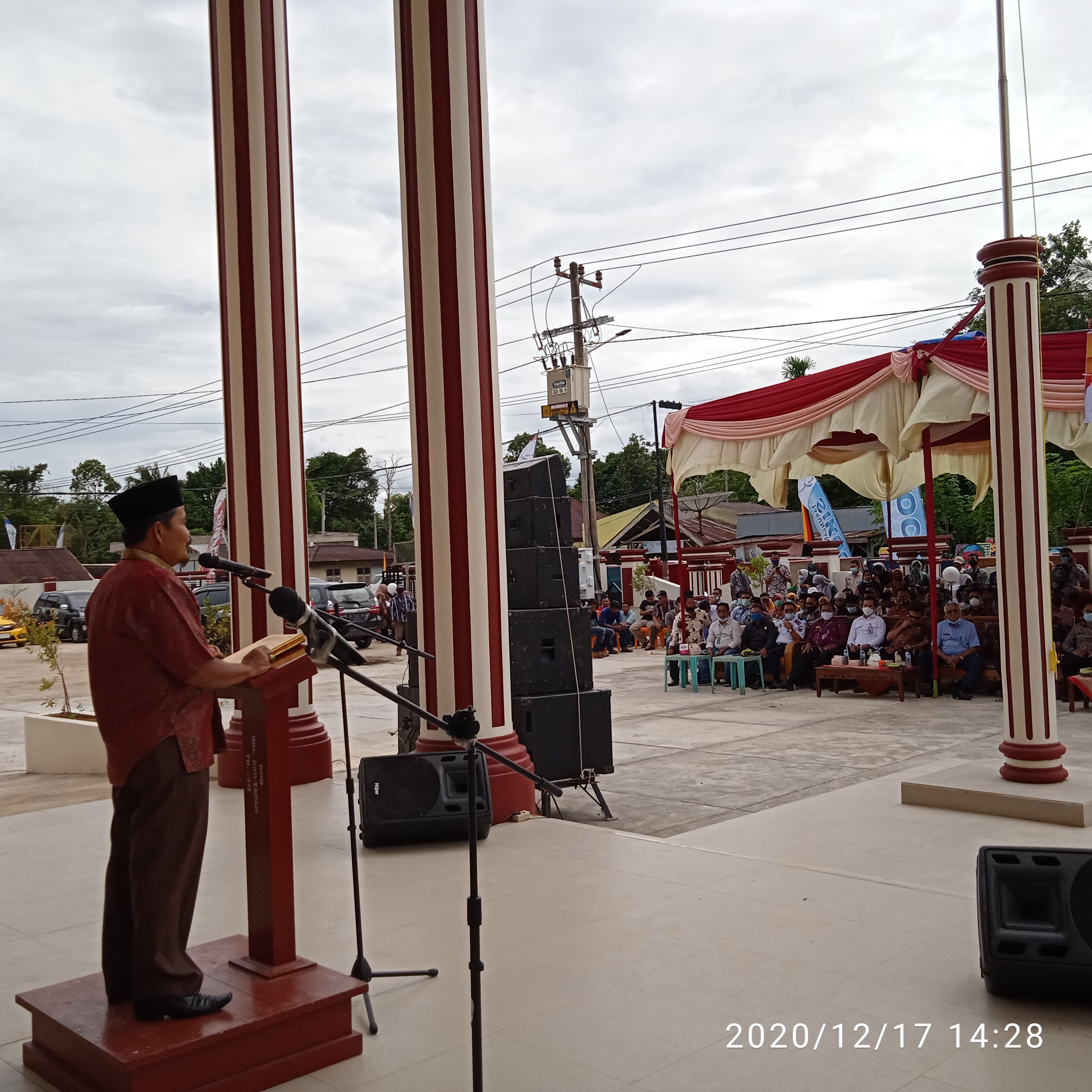 Bupati Hendrajoni  Resmikan Gedung Pelayanan di Tapan