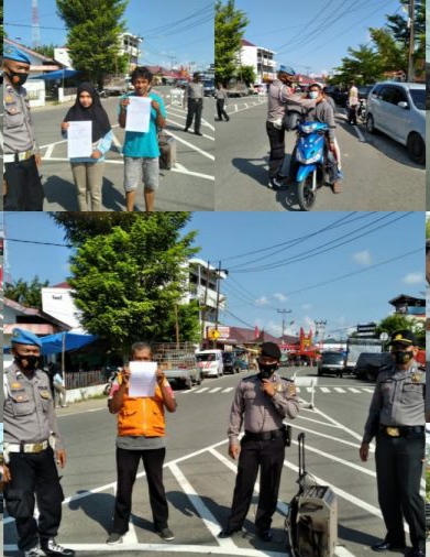 Polres Pessel Laksanakn Operasi Yustisi,Kesadaran Masyarakat Patuhi Prokes Harus Ditingkatkan 