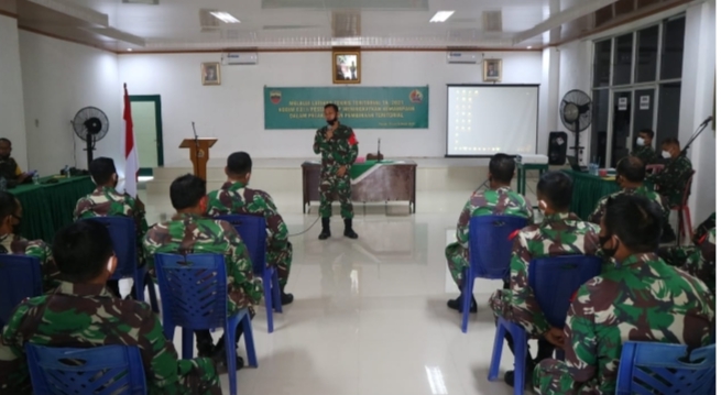 Tingkatkan Kemampuan, Babinsa Kodim 0311 Pessel Gelar Latihan Teknis Teritorial 