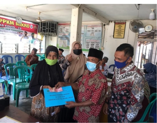 BLT DD Tahap II Nagari Lagan Hilir Punggasan di Salurkan
