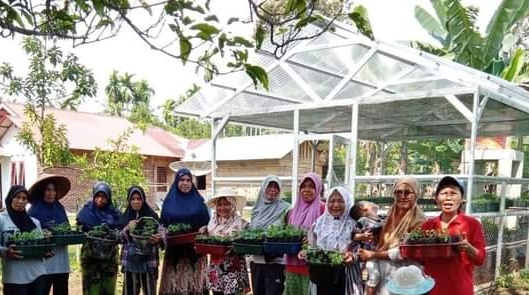 Kelompok Wanita Tani Mekar Sari Kembangkan Rumah Bibit Buah Dan Sayur