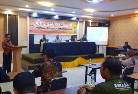Bawaslu Pesisir Selatan Gelar Rakor Penanganan Pelanggaran Administrasi Pemilu 2024