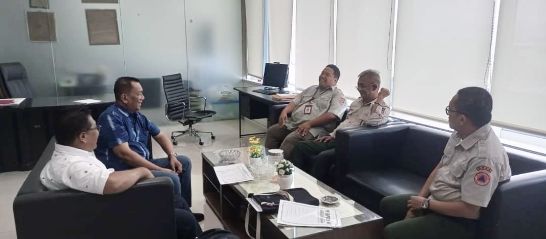 Bupati Rusma Yul Anwar Lakukan Pertemuan dengan Direktur Penanganan Infrastruktur Darurat BNPB